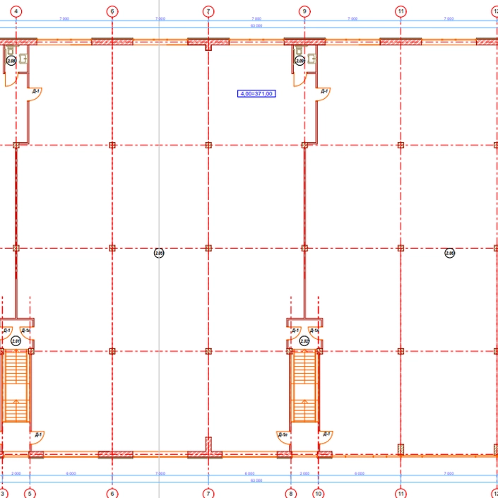 План поверху Комерційне приміщення (2 поверх)