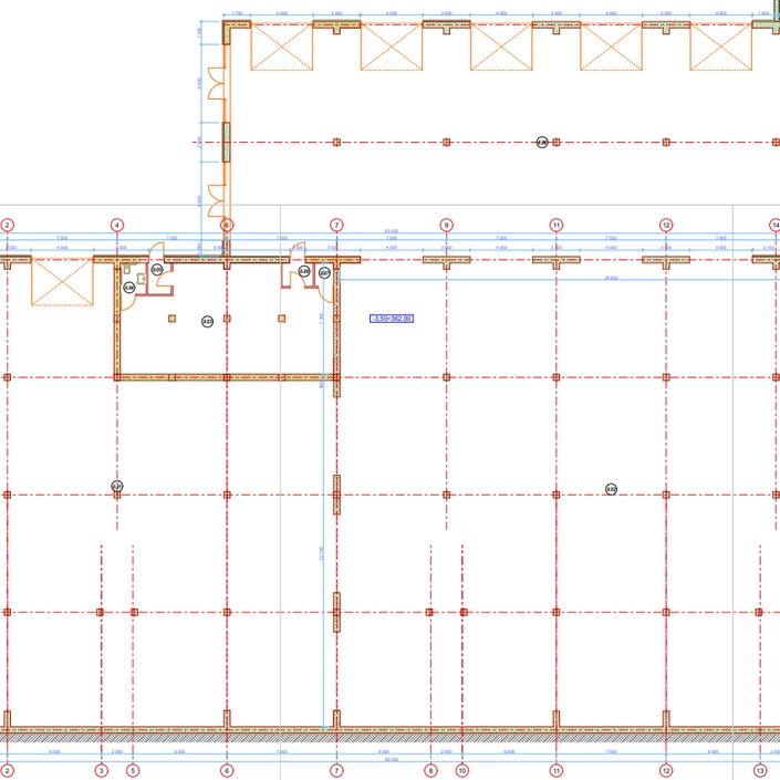 План поверху Комерційне приміщення (Цоколь, Морозенка)