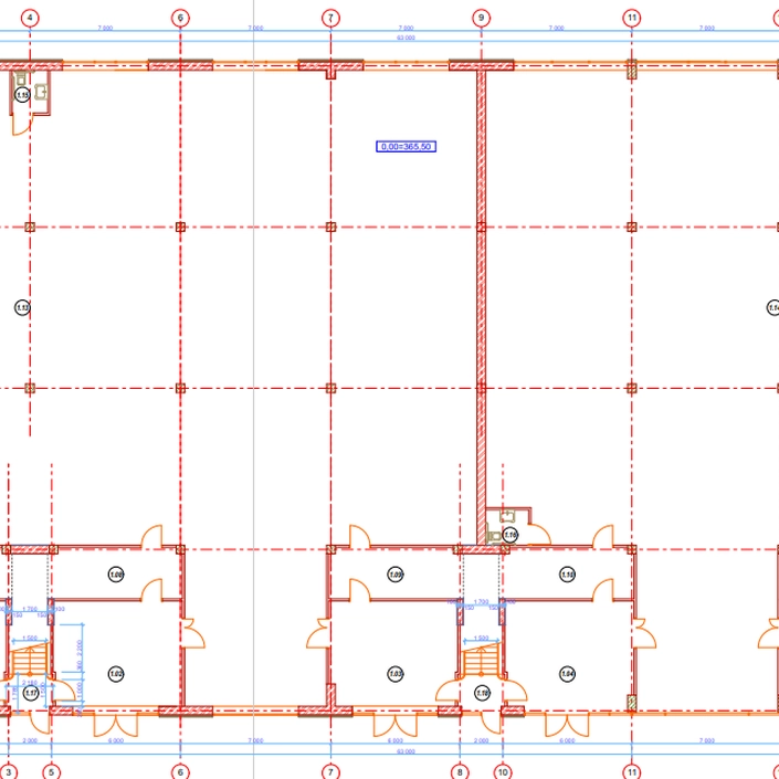 План поверху Комерційне приміщення (1 поверх)