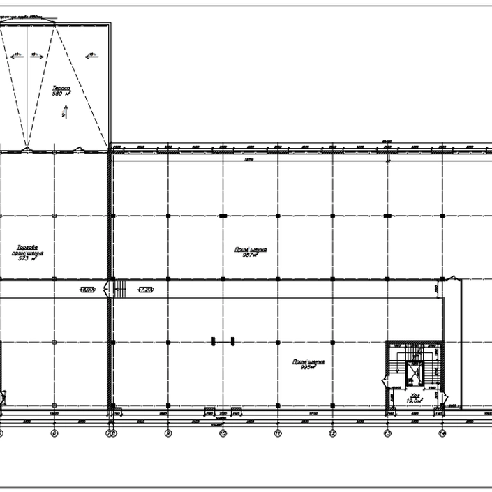 План поверху Комерційне приміщення (3 поверх, Протасевича)