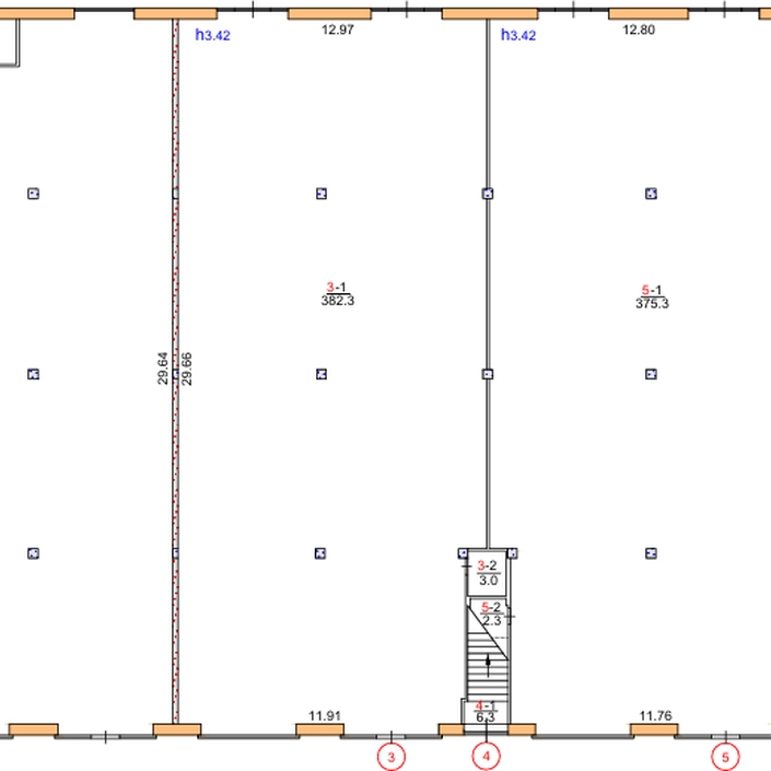 План поверху Об’єкт на Морозенка — 1 поверх