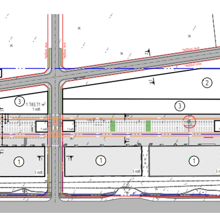 План об'єкту Комерційне приміщення (1 поверх)